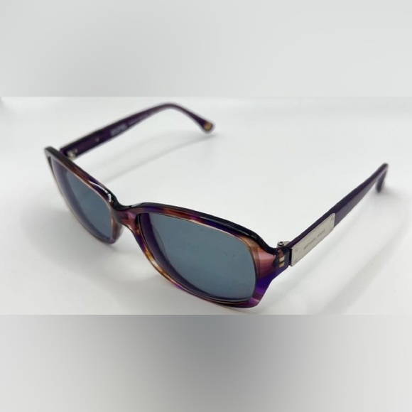 Michael Kors M27455 Brown Purple Oval Sunglasses Frames - Picture 3 of 7